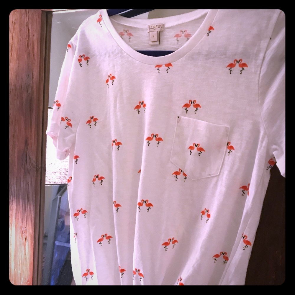 J.crew Factory flamingo shirt